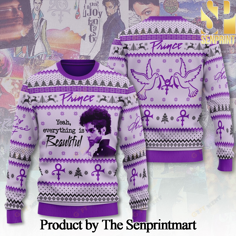 Prince 3D Ugly Christmas Sweater SEN0282