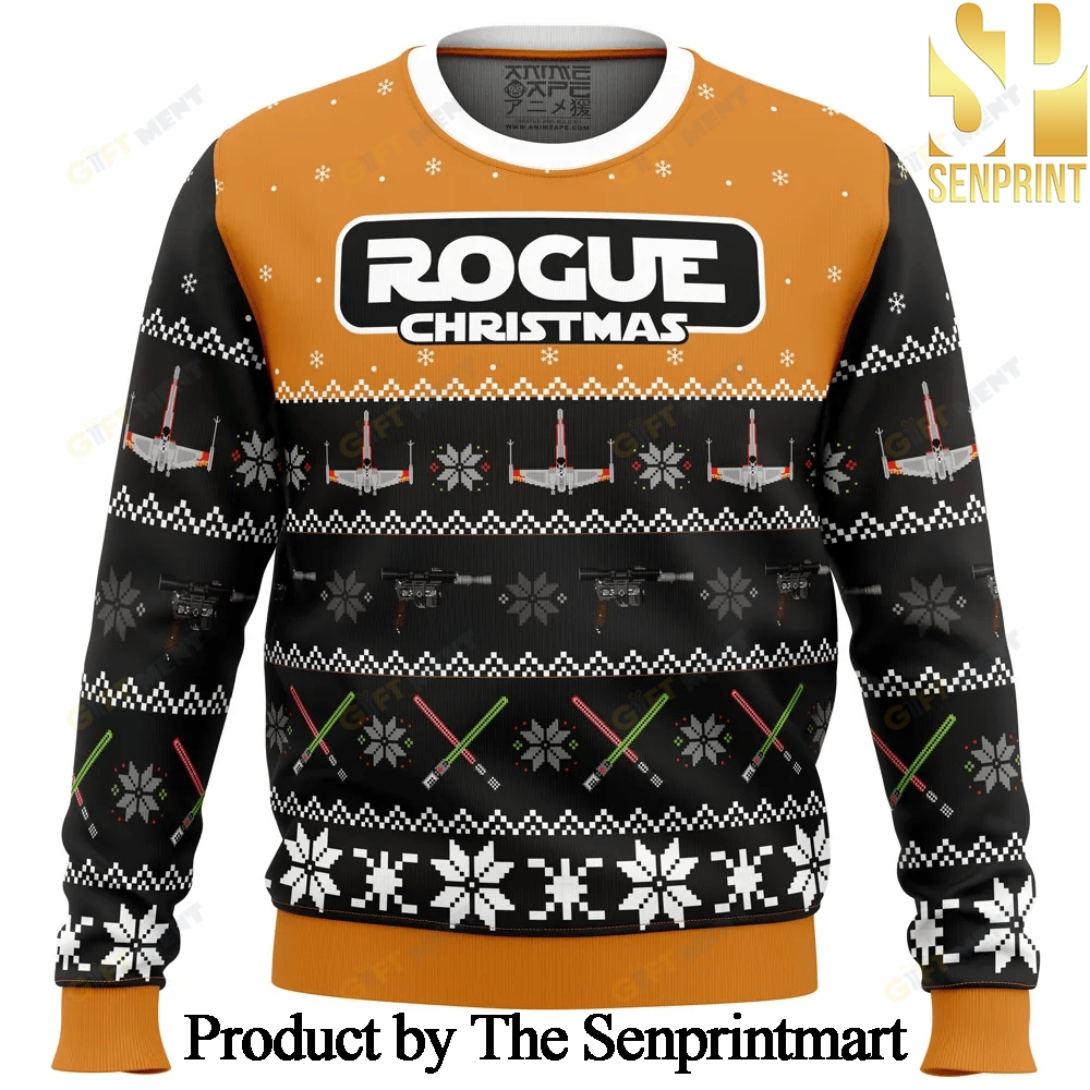 Rogue Christmas Star Wars Woolen Christmas Sweater SEN0188