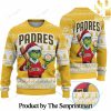 San Francisco 49ers Grinch Ugly Xmas Wool Knitted Sweater SEN0725