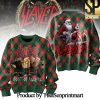 Skeleton Christmas Jurassic Park Knitting Pattern Ugly Christmas Sweater SEN0330