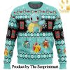 Snorlax Holiday Pokemon Ugly Xmas Wool Knitted Sweater SEN0263