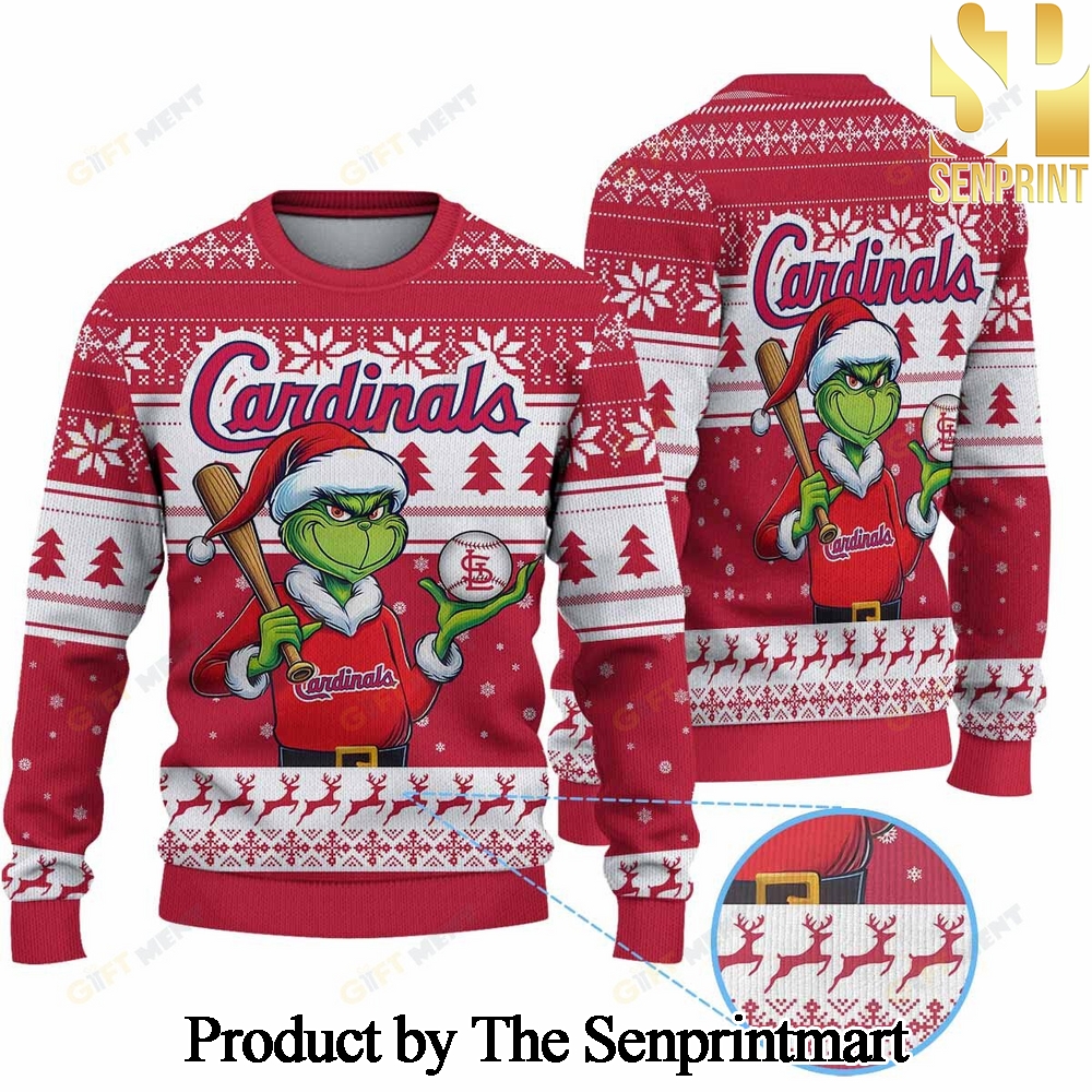 St. Louis Cardinals MLB 3D Printed Ugly Christmas Sweater SEN0308