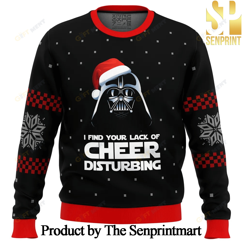 Star Wars Vader Lack of Cheer For Christmas Gifts Ugly Christmas Sweater SEN0210