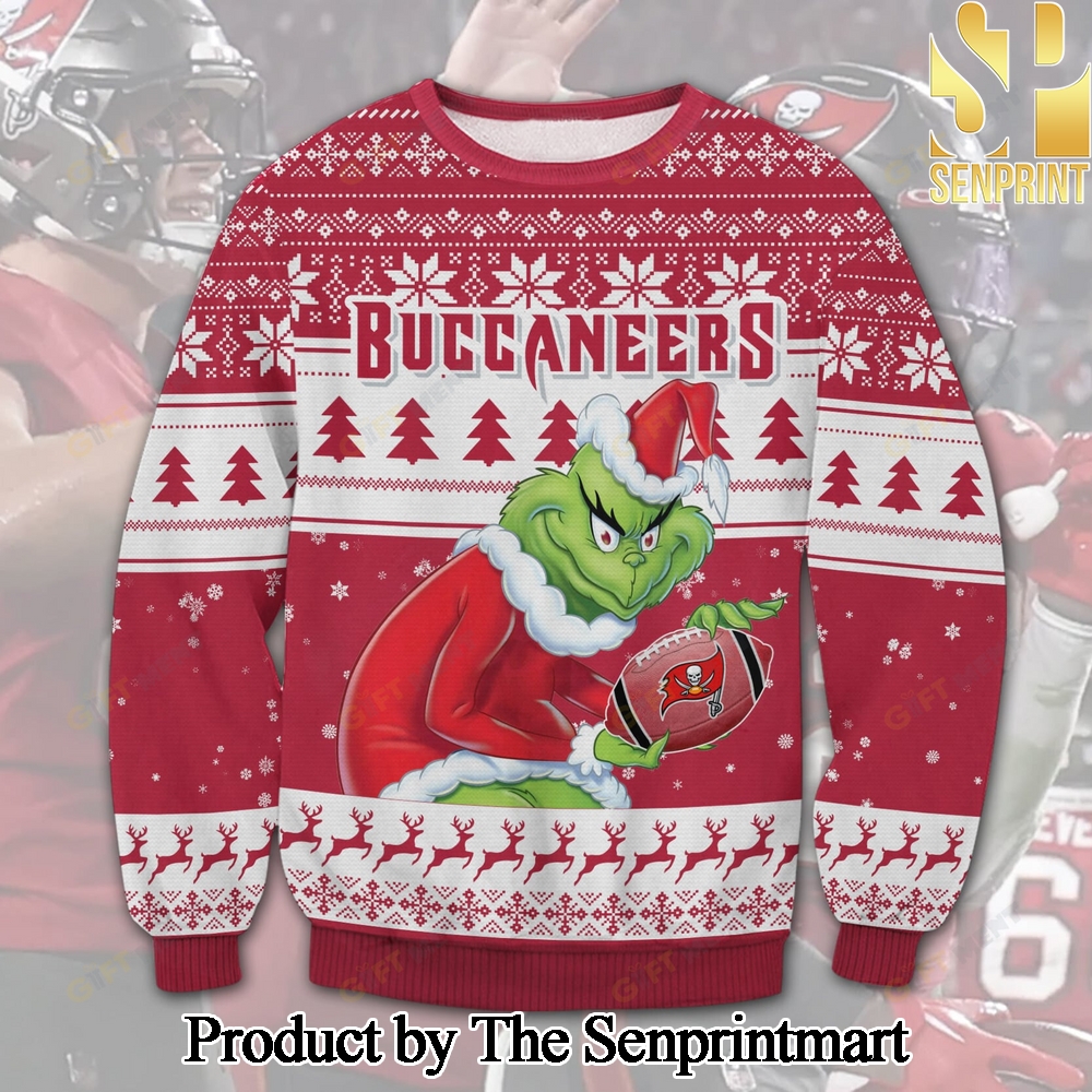 Tampa Bay Buccaneers Grinch Ugly Christmas Sweater SEN0723