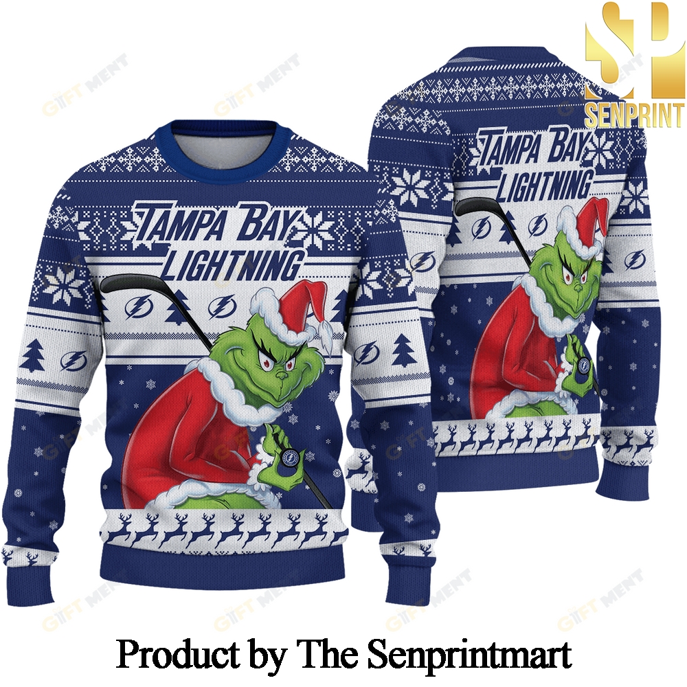 Tampa Bay Lightning Woolen Christmas Ugly Sweater SEN0563