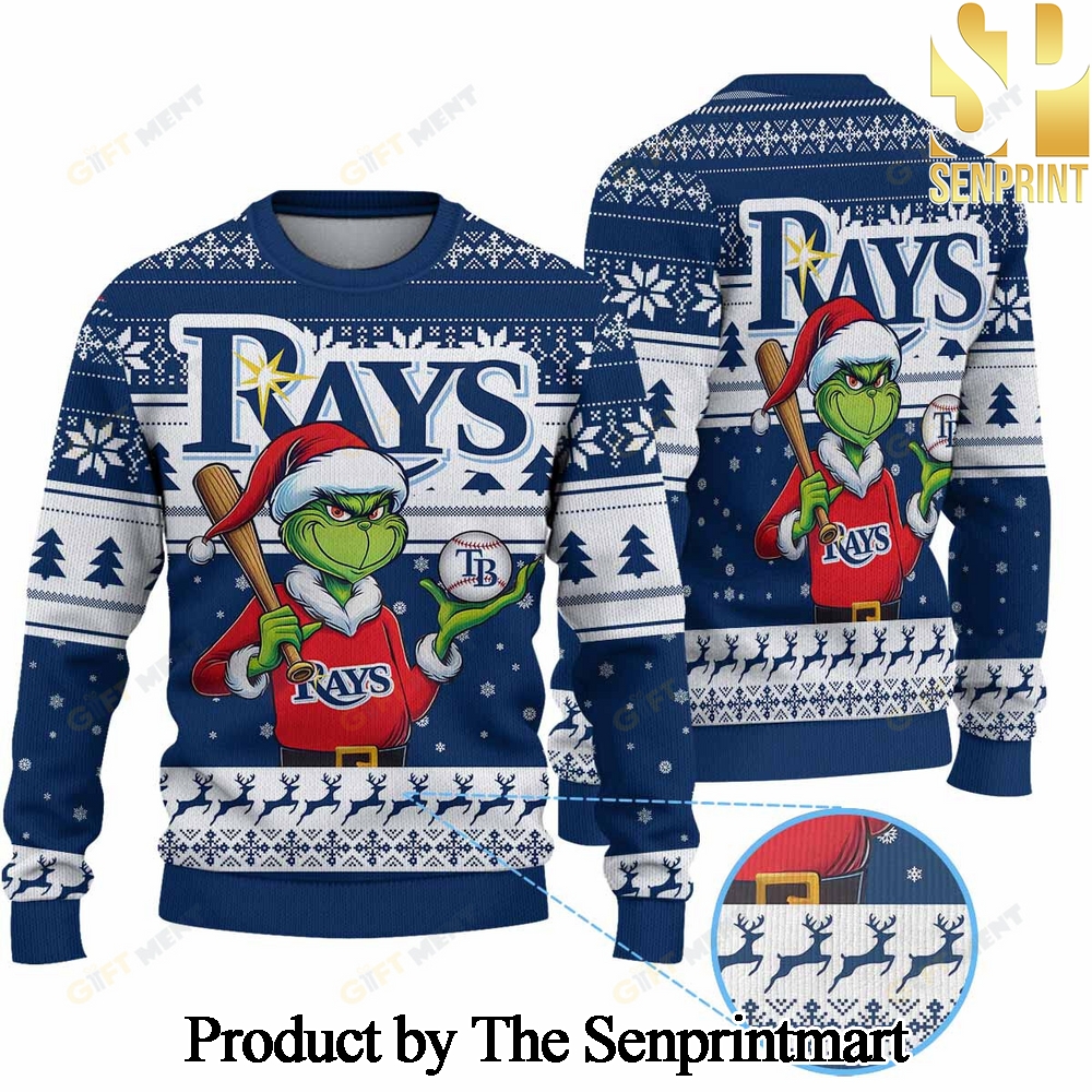 Tampa Bay Rays MLB Woolen Christmas Ugly Sweater SEN0290