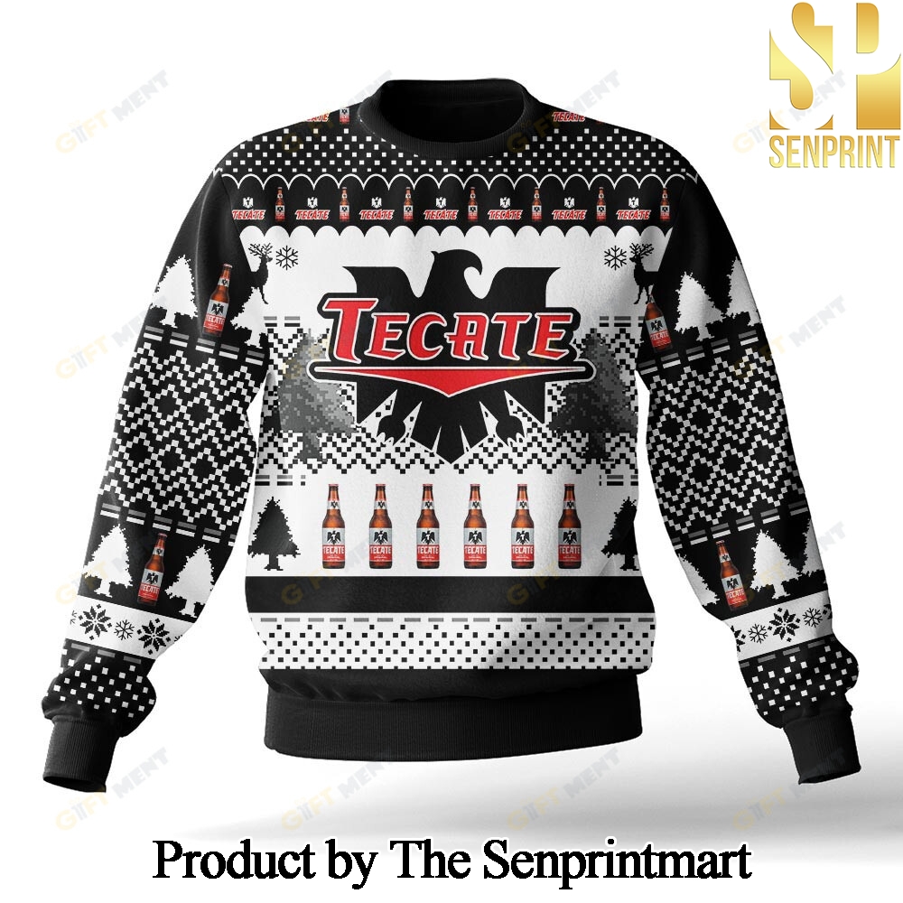 Tecate For Christmas Gifts Ugly Xmas Wool Knitted Sweater SEN0380