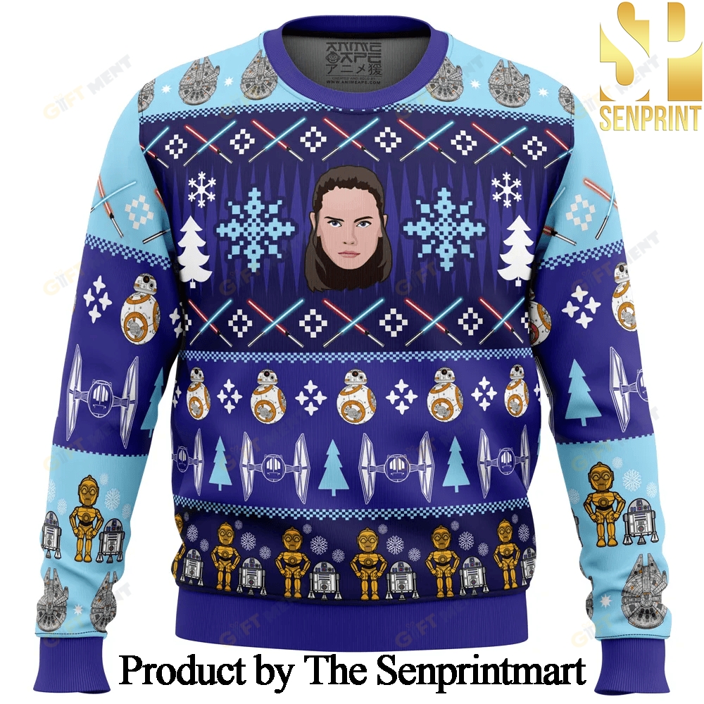 The Rise Of Christmas Star Wars Ugly Wool Sweater SEN0187