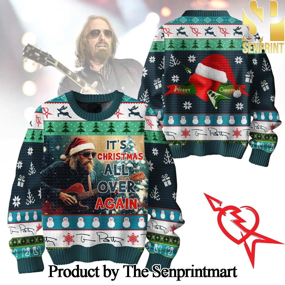 Tom Petty Ugly Wool Sweater SEN0124