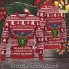 USS Arnold J Isbell DD-869 Christmas Ugly Wool Knitted Sweater SEN0643