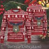 USS Eldorado AGC 11 Ugly Christmas Sweater SEN0639