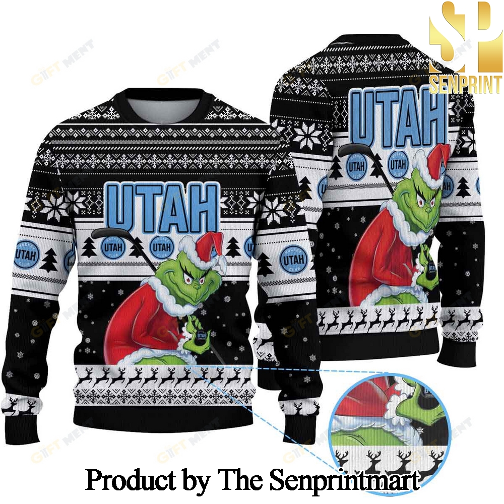 Utah Hockey Club Wool Holiday Sweater SEN0186