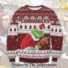 Washington Capitals For Christmas Gifts Ugly Christmas Wool Knitted Sweater SEN0589