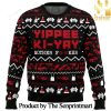 Yippee Ki Yay Die Hard Christmas Ugly Wool Knitted Sweater SEN0244