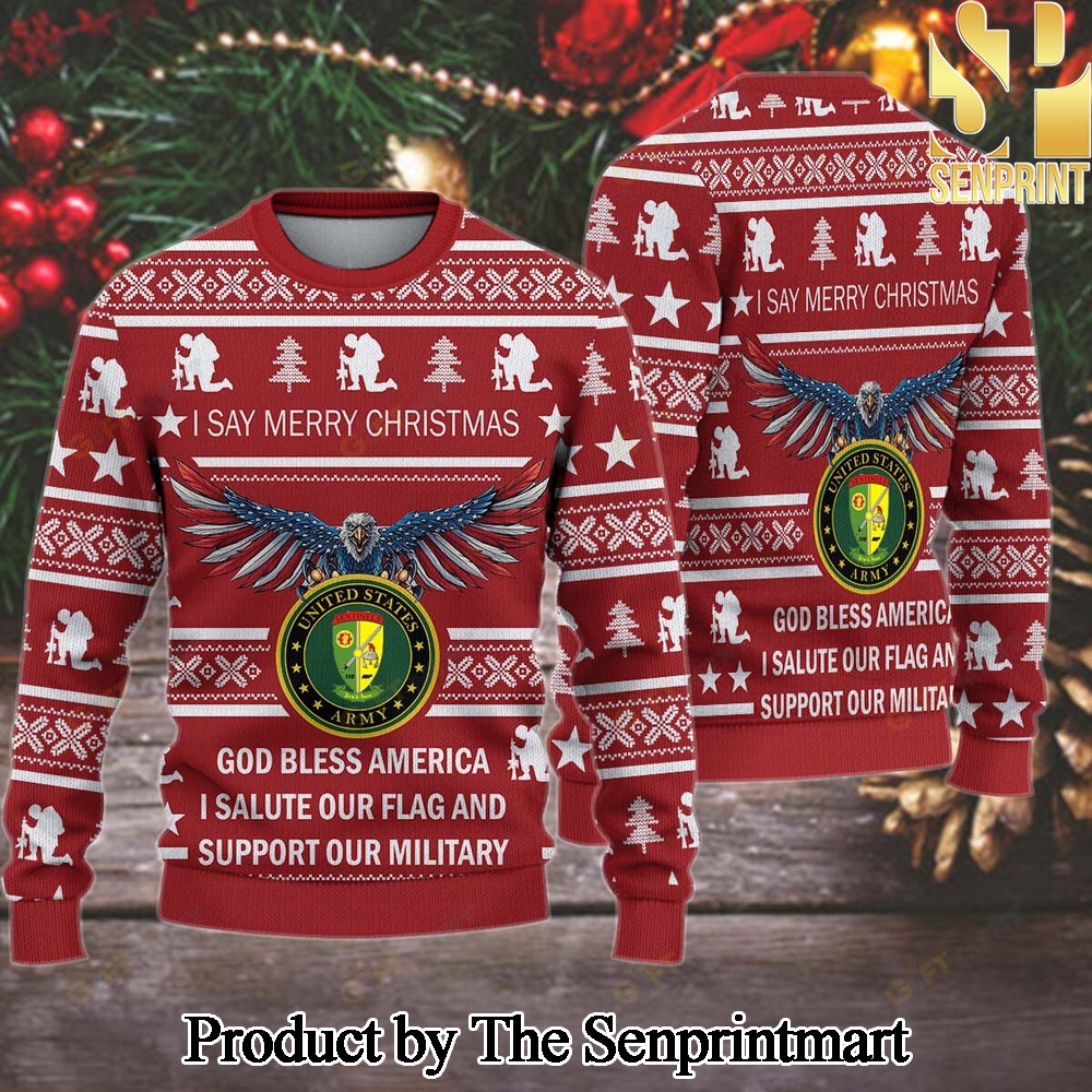 110th Military Police Company For Christmas Gifts Ugly Christmas Sweater SEN0672