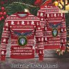 43rd Engineer Battalion Ugly Xmas Wool Knitted Sweater SEN0683