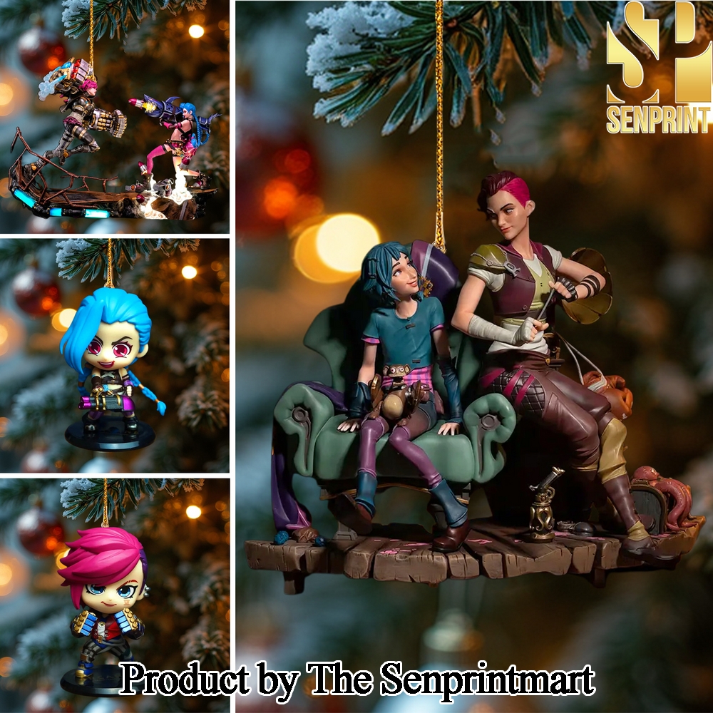 Arcane Characters Gift Ideas Full Printed Christmas Figure Ornaments SEN0541