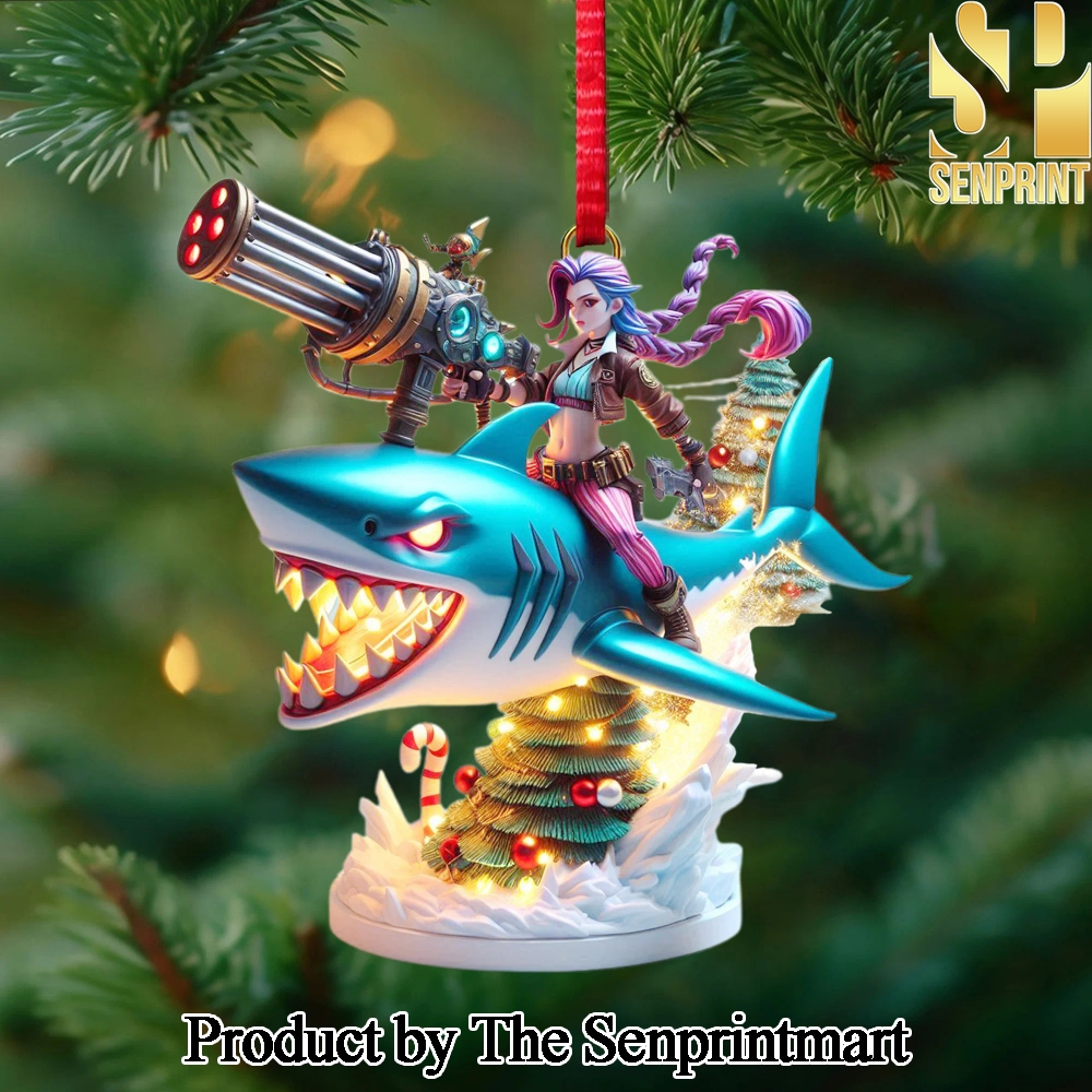 Arcane Jinx For Fans All Over Printed Christmas Figure Ornaments SEN0516