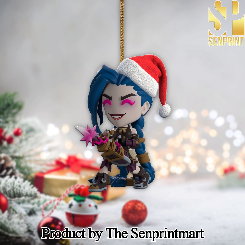 Arcane Jinx Gift Ideas All Over Printed Christmas Figure Ornaments SEN0522