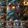 Arcane Ekko Gift Ideas Full Printing Christmas Ornaments SEN0536