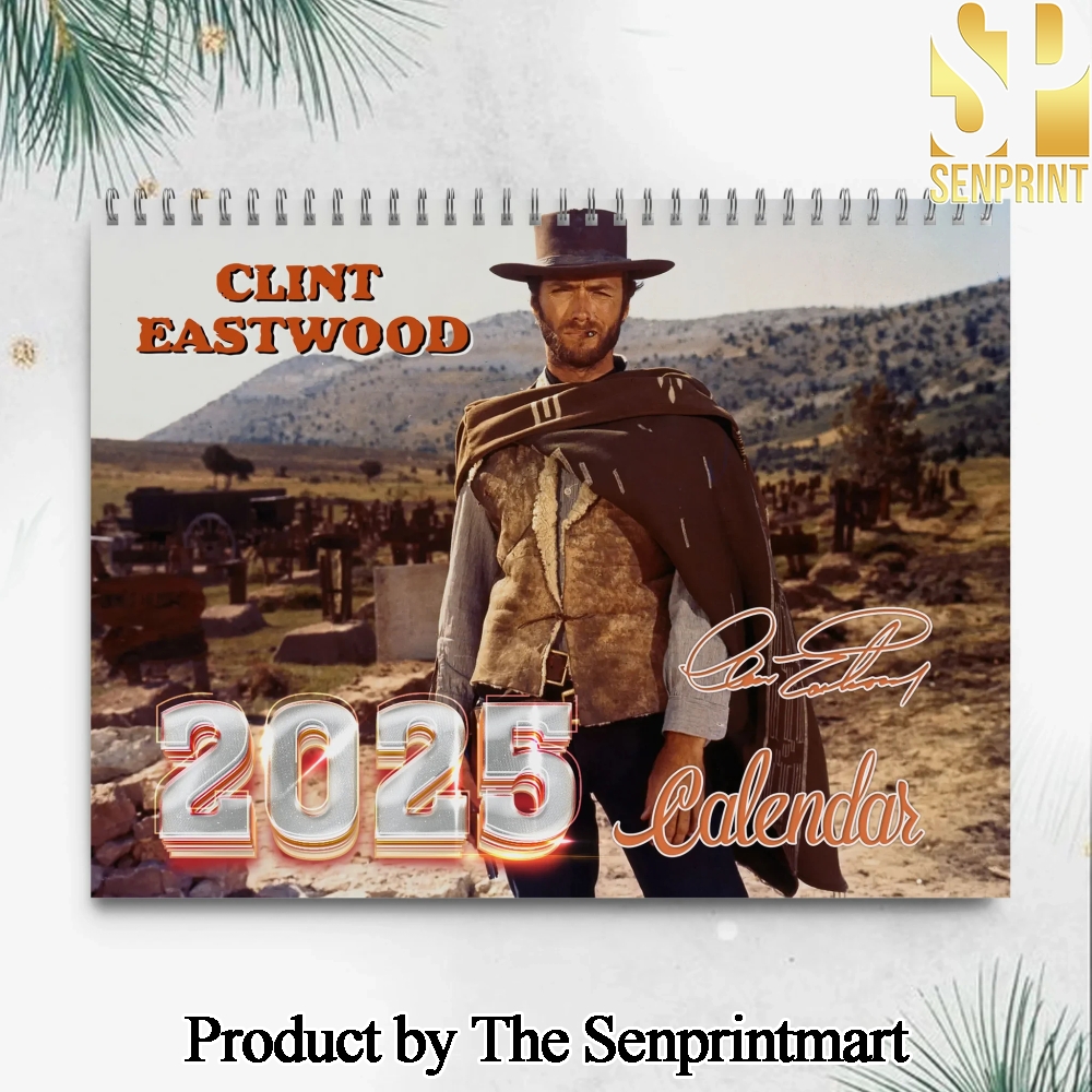 The Good The Bad and the Ugly For Fan Full Printing Wall Hanging Calendar SEN0614