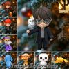 Harry Potter For Fans All Over Printed Christmas Figure Ornaments SEN0638