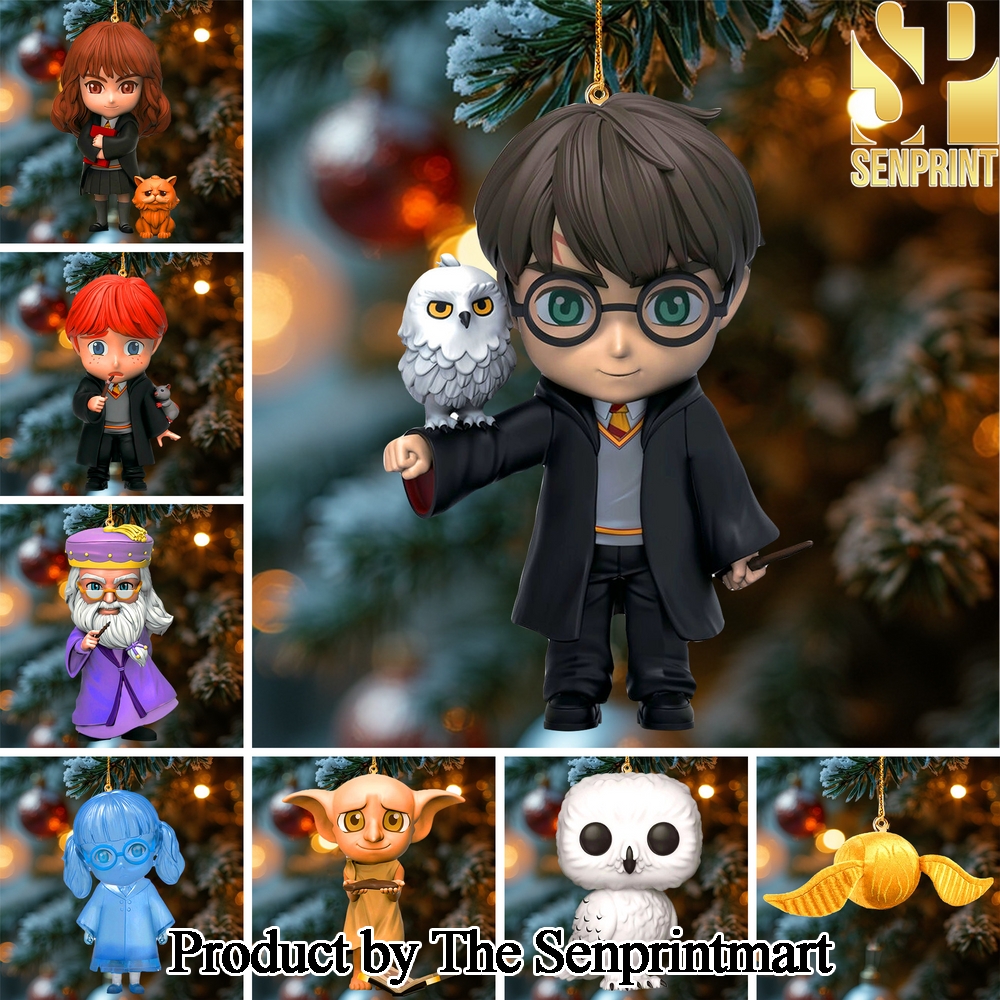 Harry Potter For Fans All Over Print Christmas Figure Ornaments SEN0636