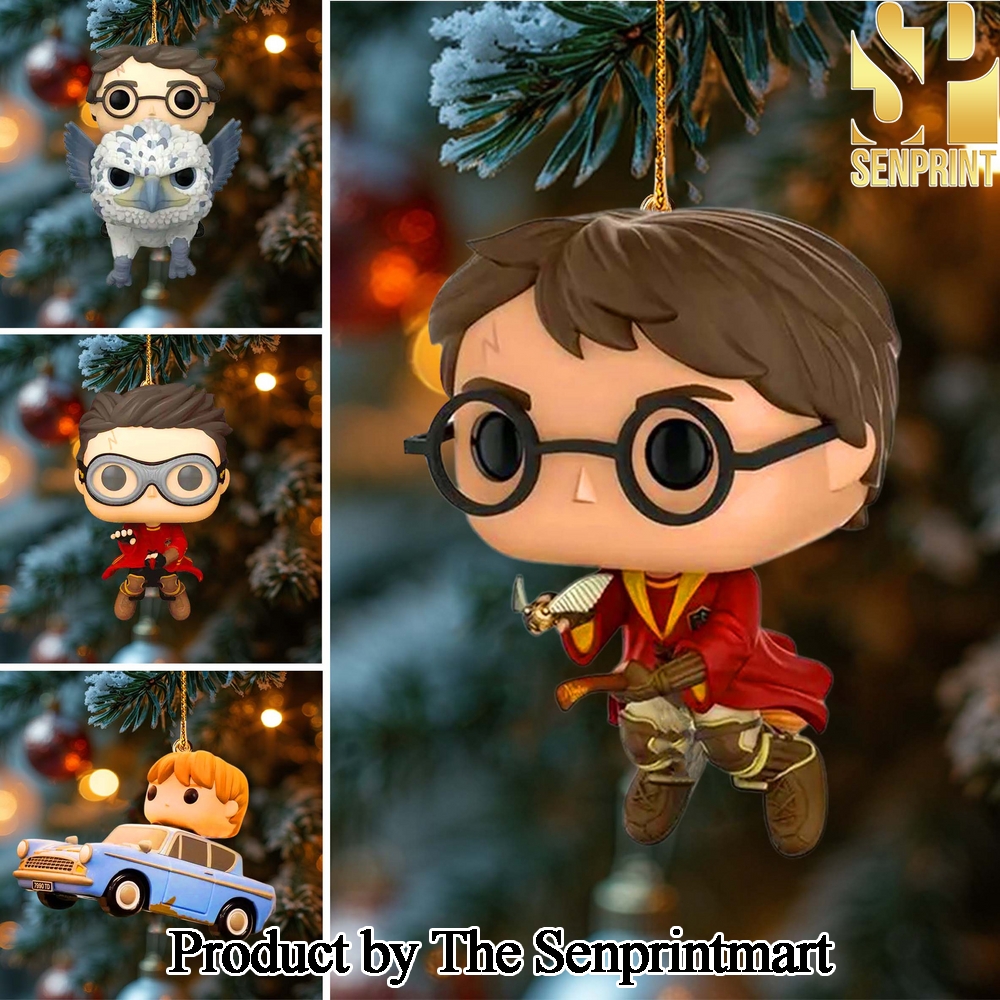 Harry Potter Gift Ideas Full Printing Christmas Figure Ornaments SEN0639