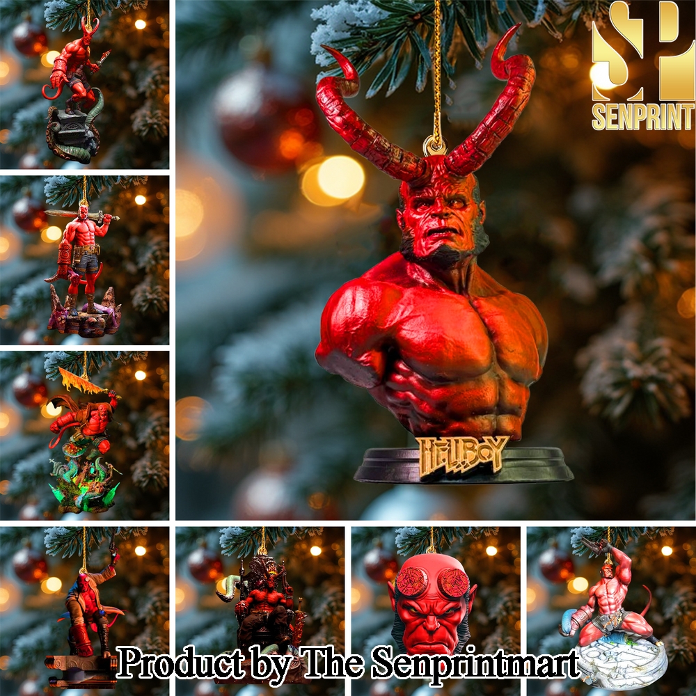 Hellboy For Fans Full Printing Christmas Figure Ornaments SEN0666