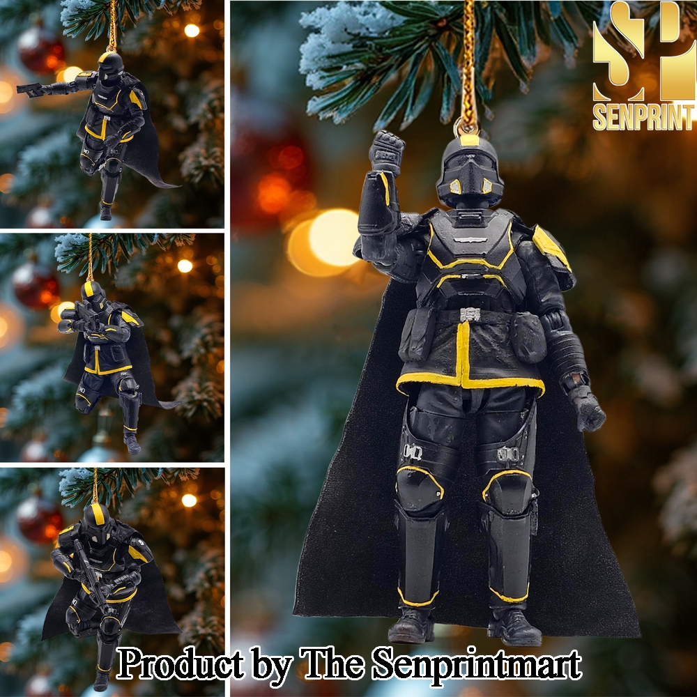 Helldivers Gift Ideas Full Print Christmas Figure Ornaments SEN0623