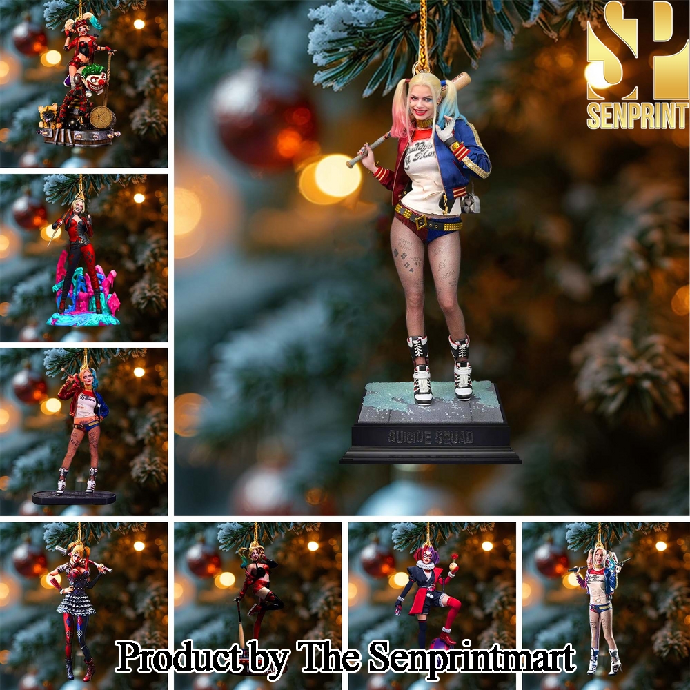 Joker and Harley Quinn For Christmas Gifts Christmas Figure Ornaments SEN0645