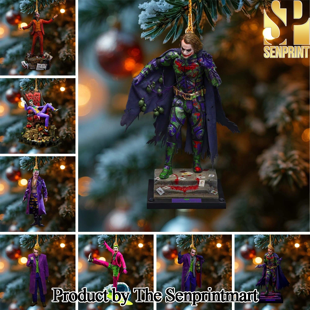 Joker For Fans 3D Christmas Figure Ornaments SEN0613