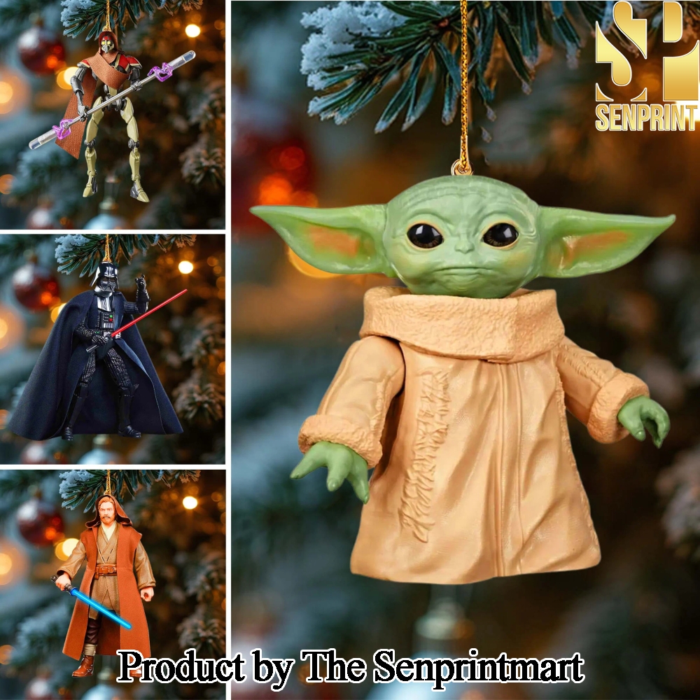 Star Wars For Fan All Over Print Christmas Figure Ornaments SEN0618