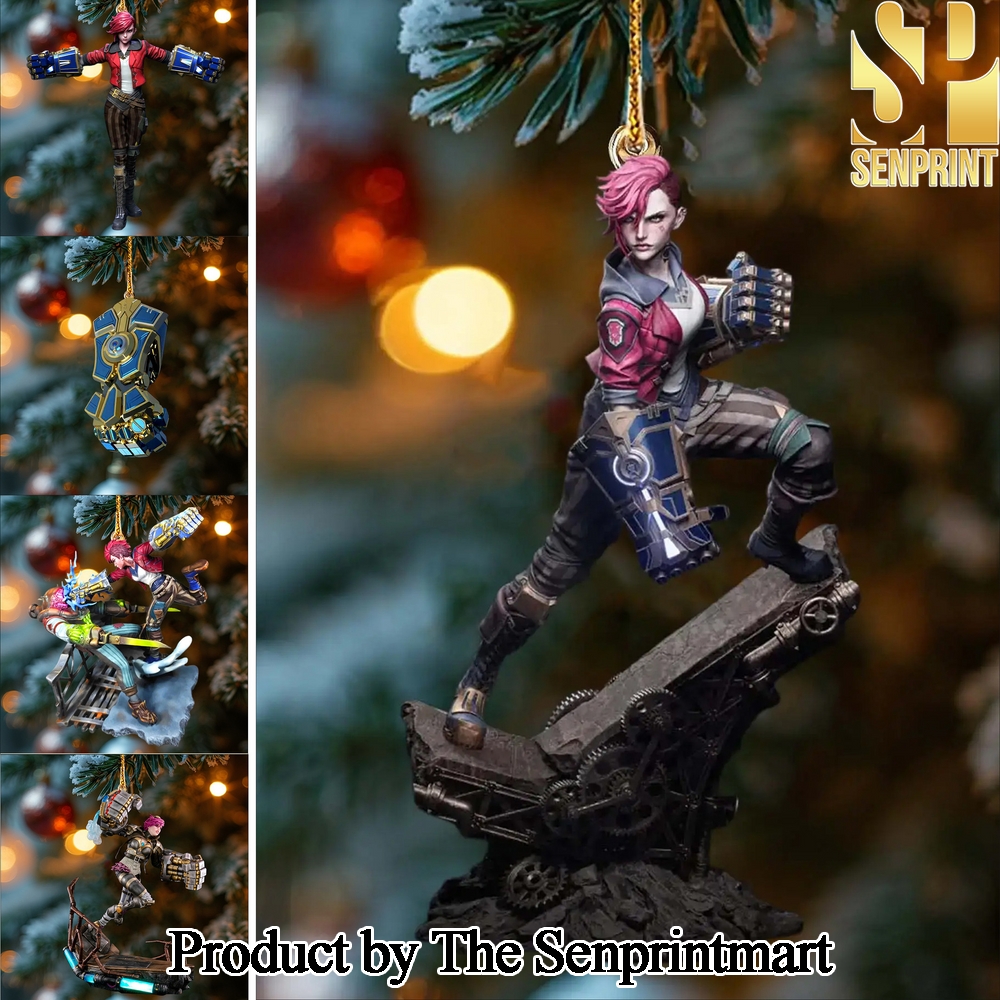 Arcane For Fan Full Printing Christmas Figurine Ornaments SEN0914