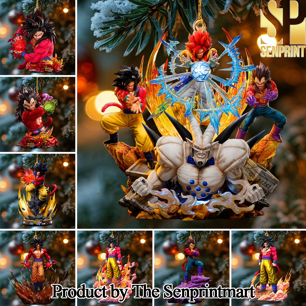 Dragon Ball Z For Fans Full Printed Christmas Figurine Ornaments SEN1002