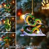 Dragon Ball Z Gift Ideas All Over Printed Christmas Figurine Ornaments SEN0995