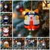 Naruto For Fans All Over Printed Christmas Figurine Ornaments SEN0955