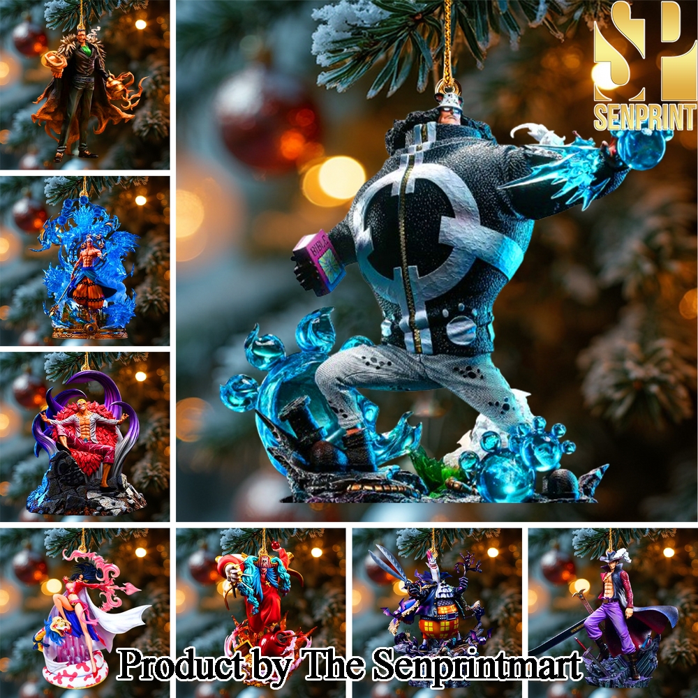 One Piece For Fan Full Printing Christmas Figurine Ornaments SEN0965