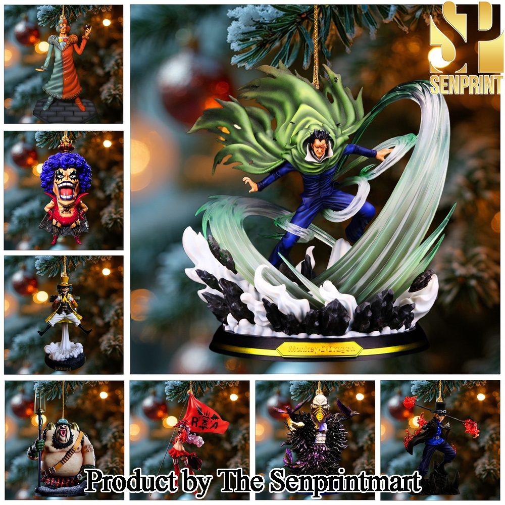 One Piece Gift Ideas 3D Christmas Figurine Ornaments SEN0976