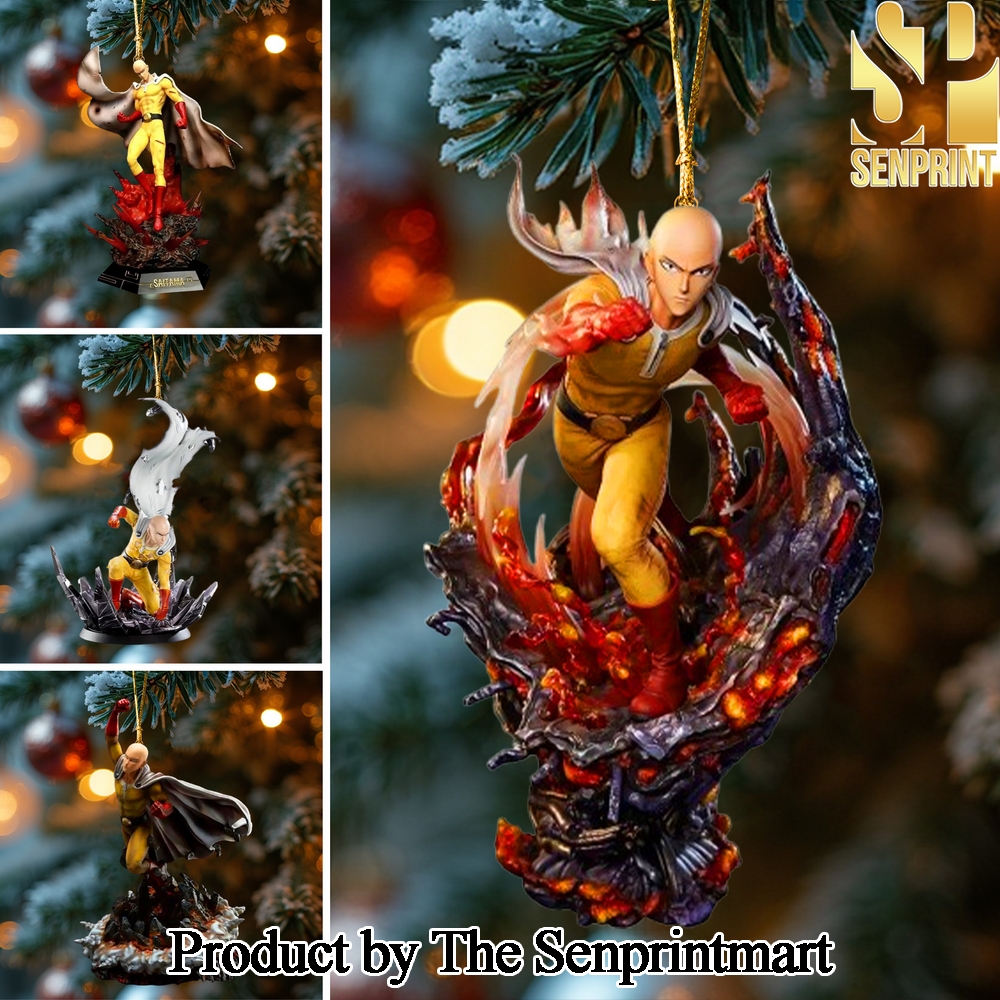 One-Punch Man Gift Ideas 3D Christmas Figurine Ornaments SEN0993