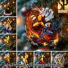 Pokemon For Fans All Over Printed Christmas Figurine Ornaments SEN0989