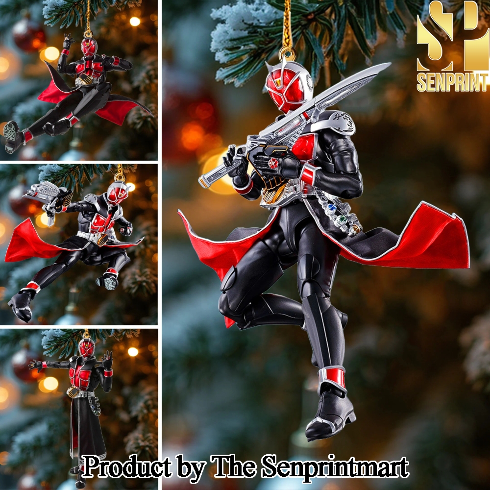 Sic Kamen Rider For Fan Full Printed Christmas Figurine Ornaments SEN0967