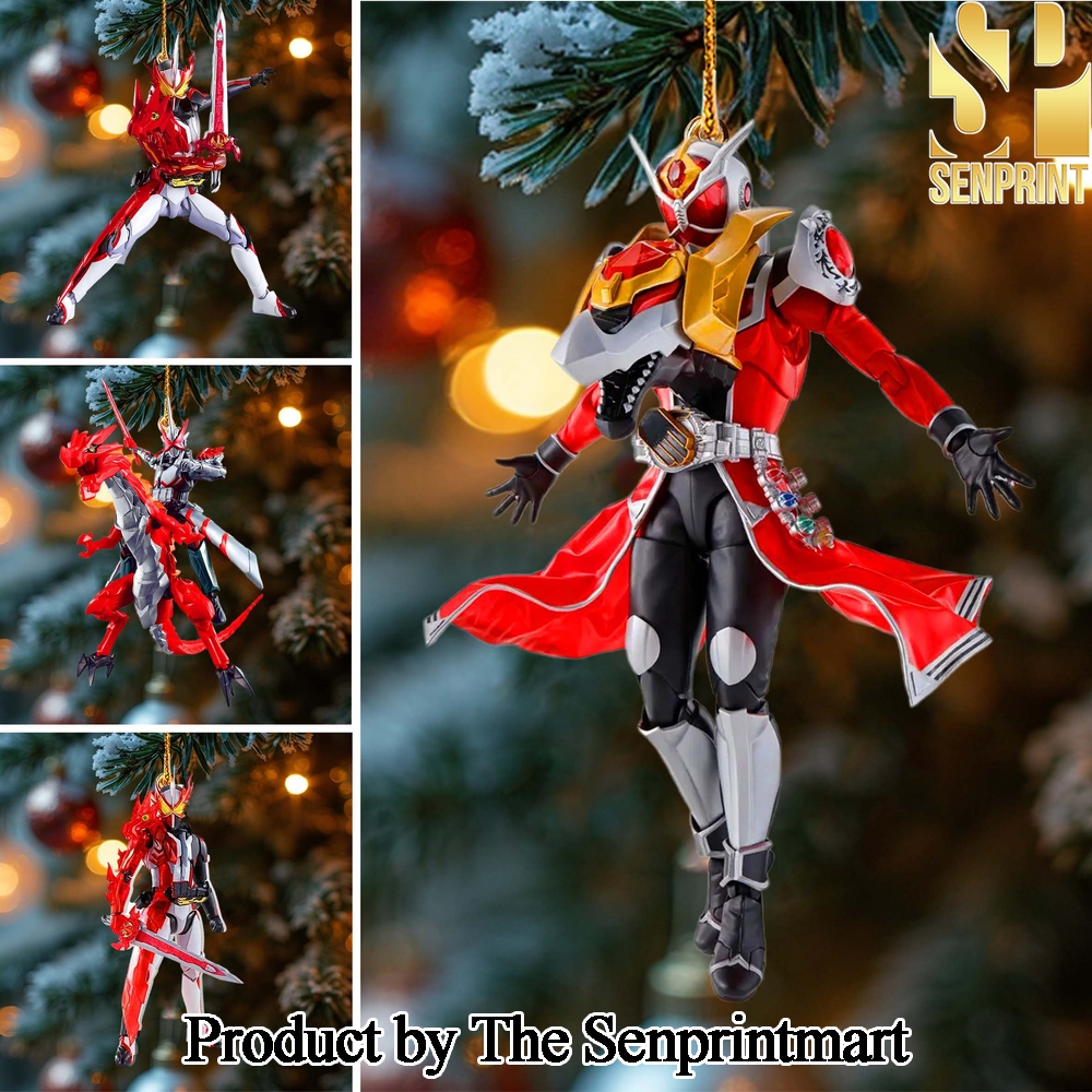 Sic Kamen Rider Gift Ideas Full Printing Christmas Figurine Ornaments SEN0939