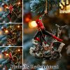 Spider-Man Unique Full Printing Christmas Figurine Ornaments SEN0945