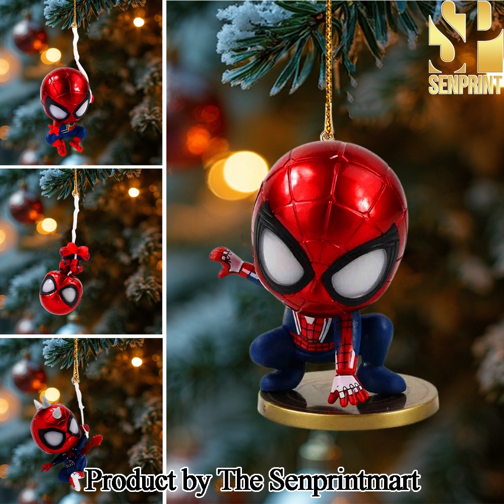 Spider-Man Unique Full Printing Christmas Figurine Ornaments SEN0945