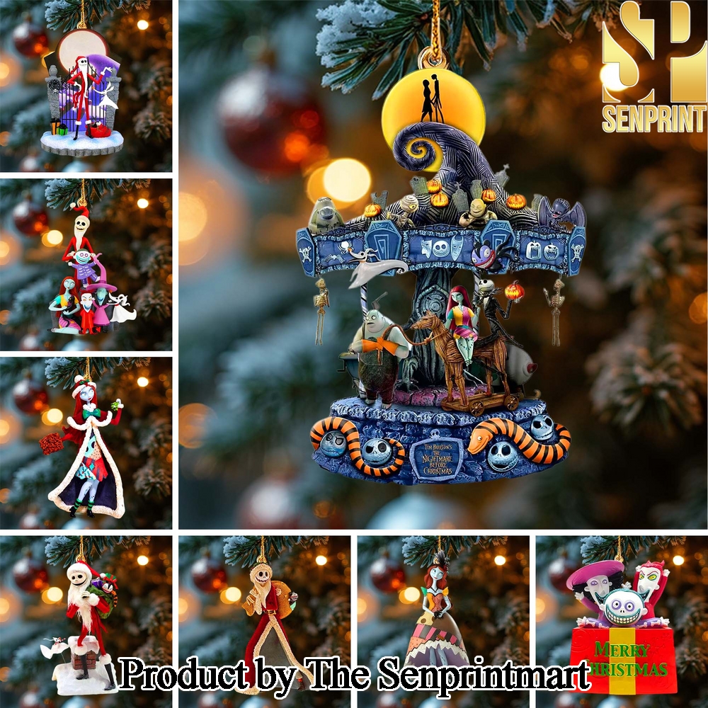 The Nightmare Before Christmas For Fans 3D Christmas Figurine Ornaments SEN0964