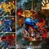 Yu-Gi-Oh Trading Card Game Gift Ideas All Over Printed Christmas Figurine Ornaments SEN0944