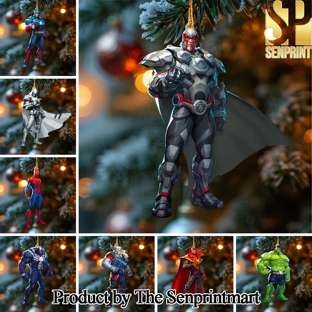 Magneto Marvel For Fans Full Printed Christmas Figure Ornaments SEN0634