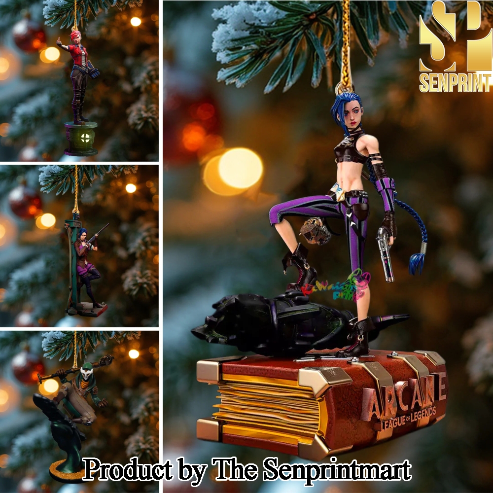 Arcane For Fan Full Printed Christmas Figurine Ornaments SEN0916