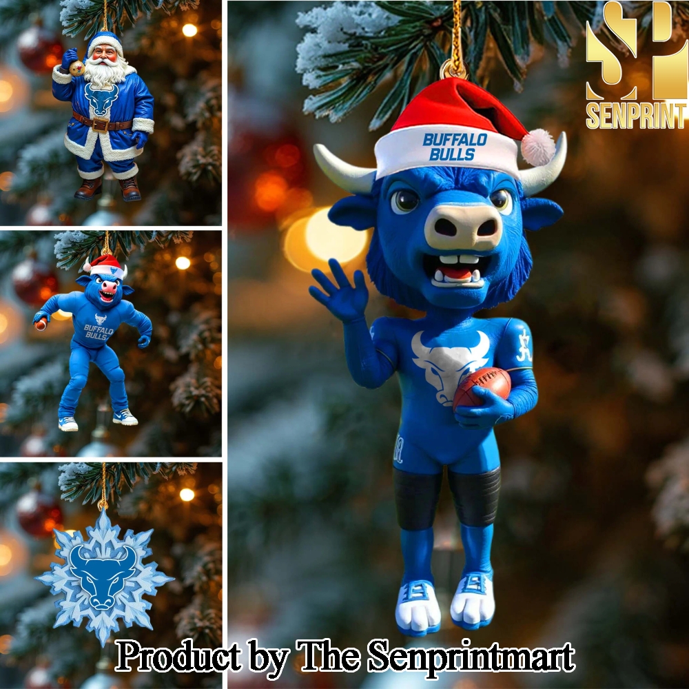 Buffalo Bills For Fan All Over Printed Christmas Figurine Ornaments SEN0920